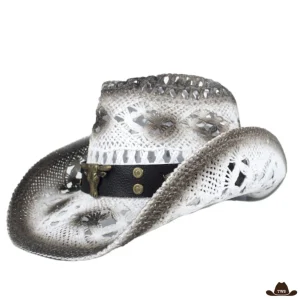 Chapeau de Paille Western Femme