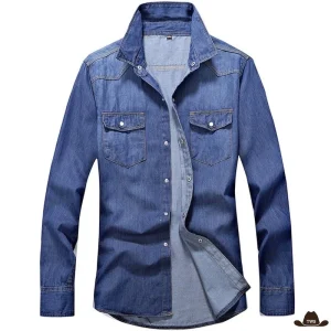 Chemise à Boutons Pressions Western