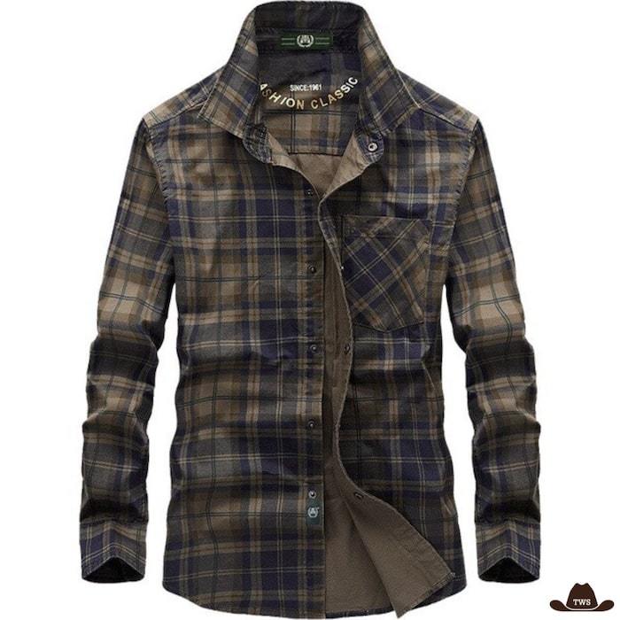 Chemise à Carreaux Country – Image 3