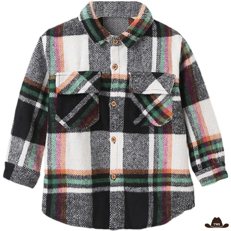 Chemise à Carreaux Fille Cowboy – Image 4