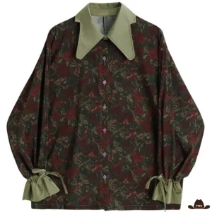 Chemise à Fleurs Country Femme