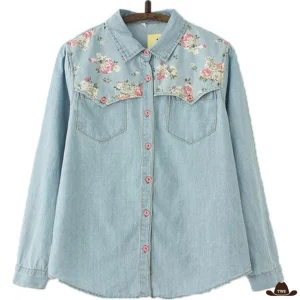 Chemise en Jeans Femme Country