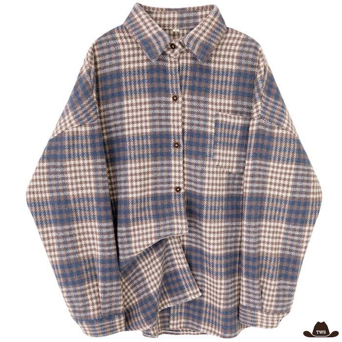 Chemise Western Femme Carreaux Flanelle – Image 3