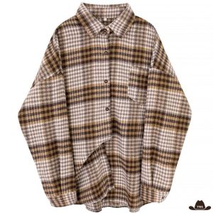 Chemise Western Femme Carreaux Flanelle