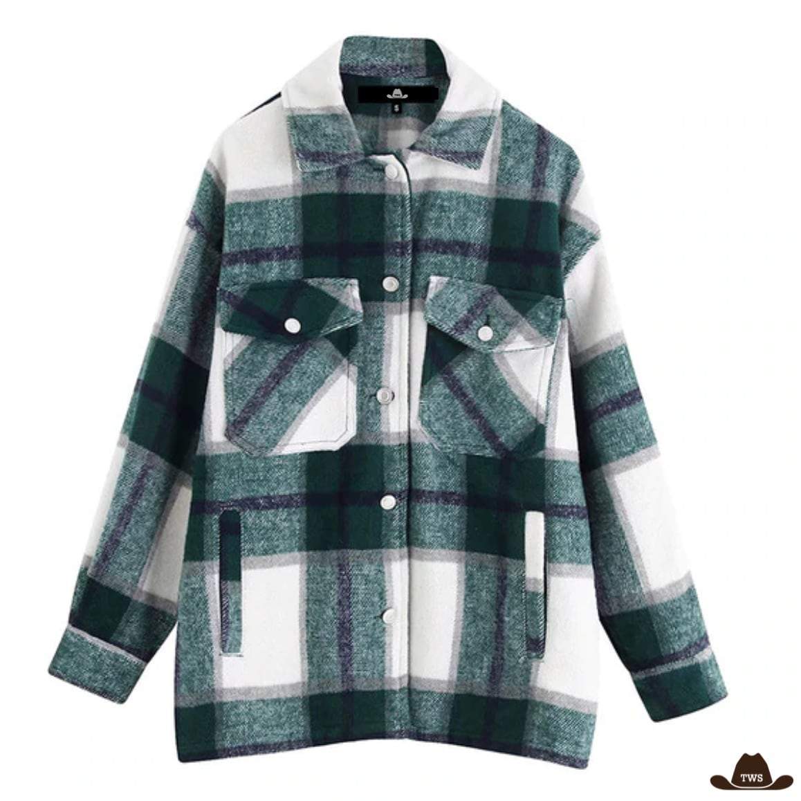 Chemise Western Femme Carreaux Grande Taille – Image 3