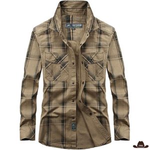 Chemises Country à Carreaux Homme