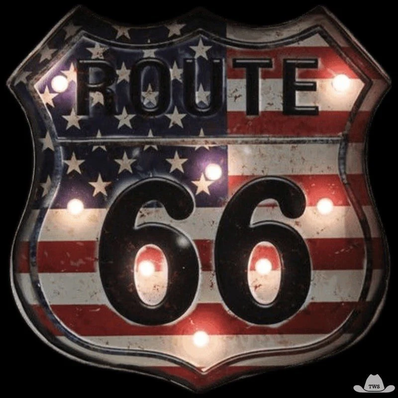 Enseigne Lumineuse Route 66 – Image 3