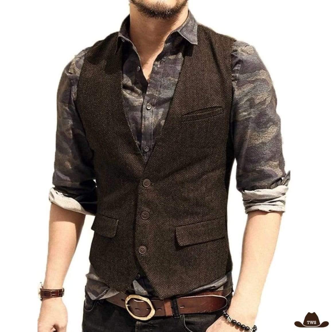 Gilet Cowboy Homme – Image 6