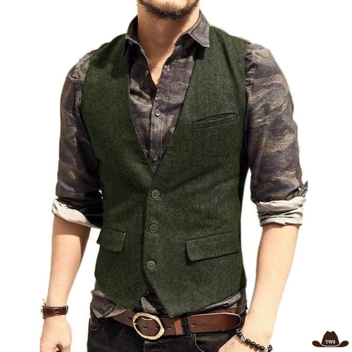 Gilet Cowboy Homme – Image 5