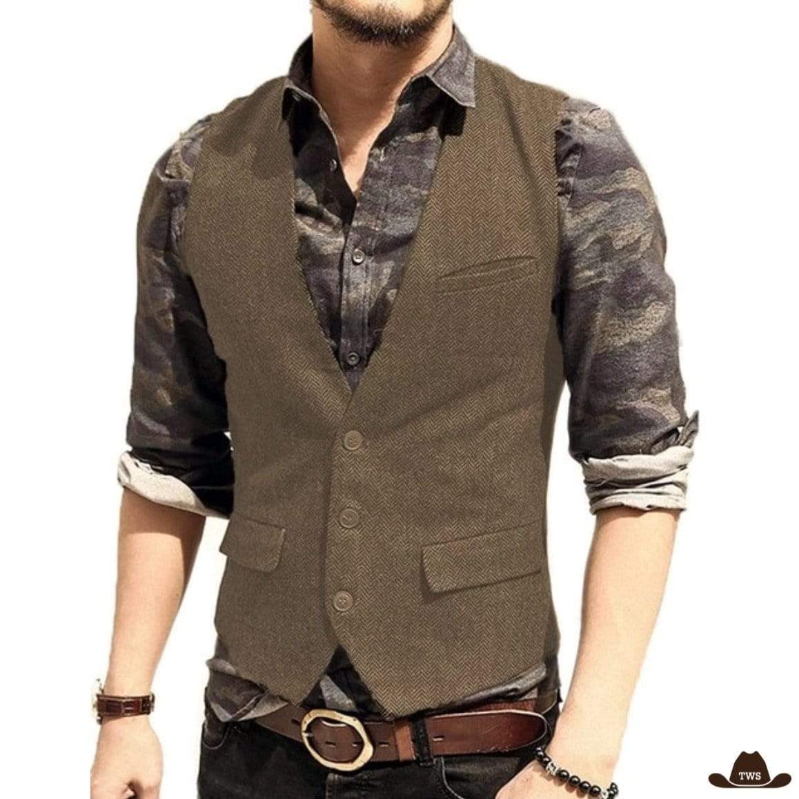 Gilet Cowboy Homme – Image 8