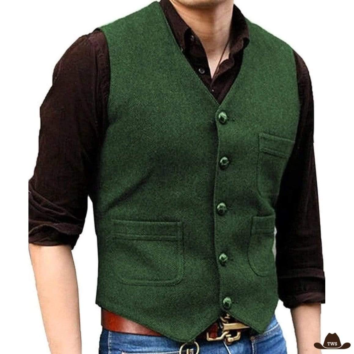 Gilet Homme Western – Image 7