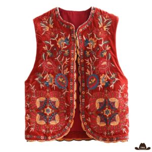 Gilet Sans Manche Cowboy Femme