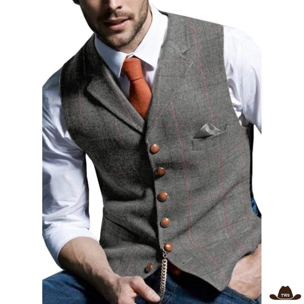 Gilet Western Sans Manches – Image 5