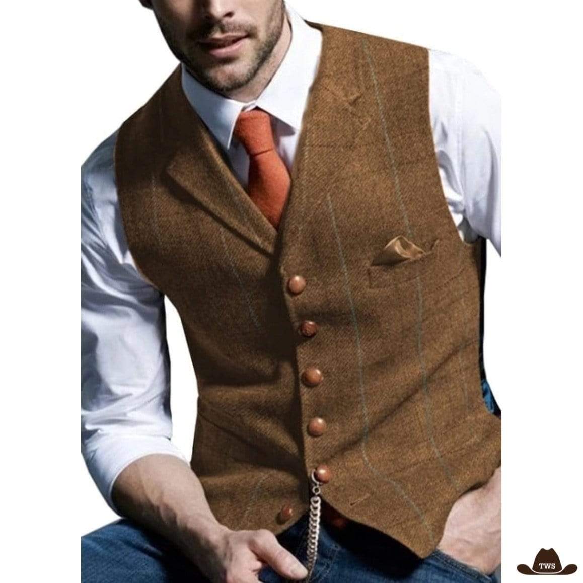 Gilet Western Sans Manches – Image 2