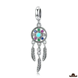 Pendentif Attrape-Rêves (Argent)