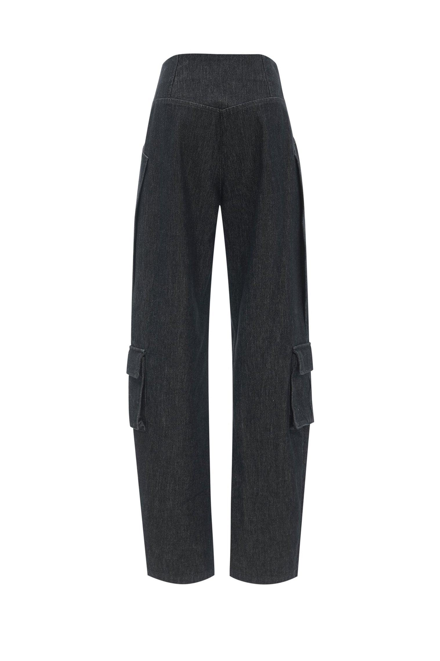 Marthe-Jean droit à ourlets zippés et grandes poches – Image 6