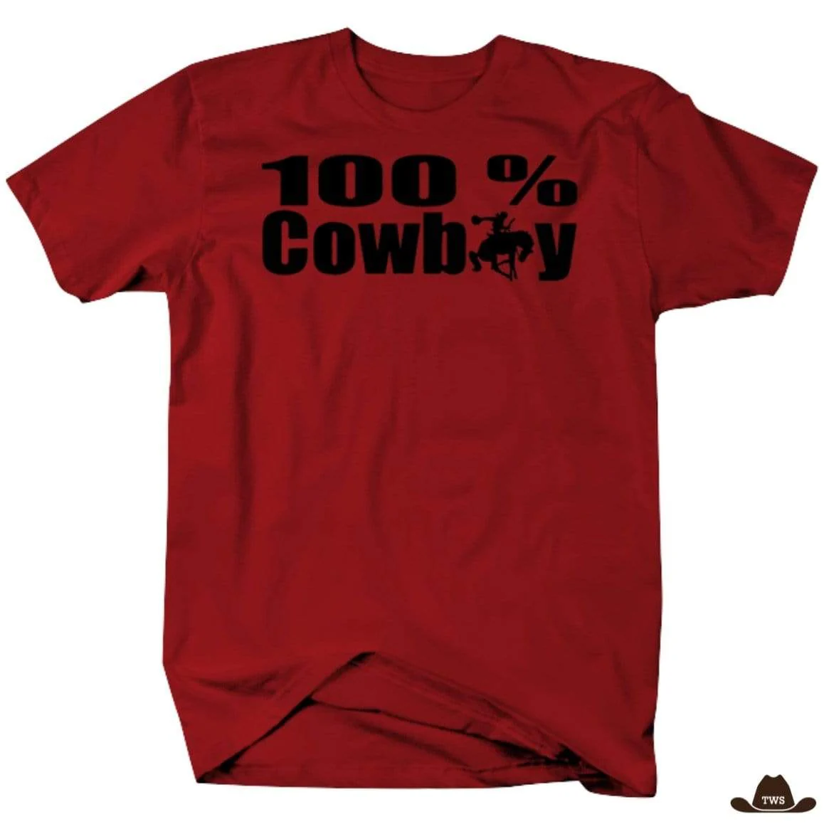 T-Shirt 100% Cowboy – Image 3