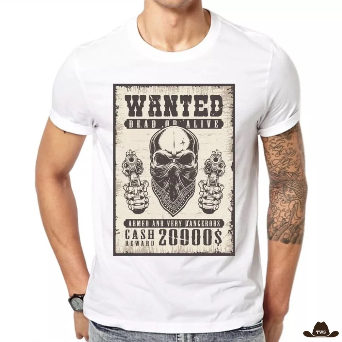 T-Shirt Cowboy Skull – Image 2