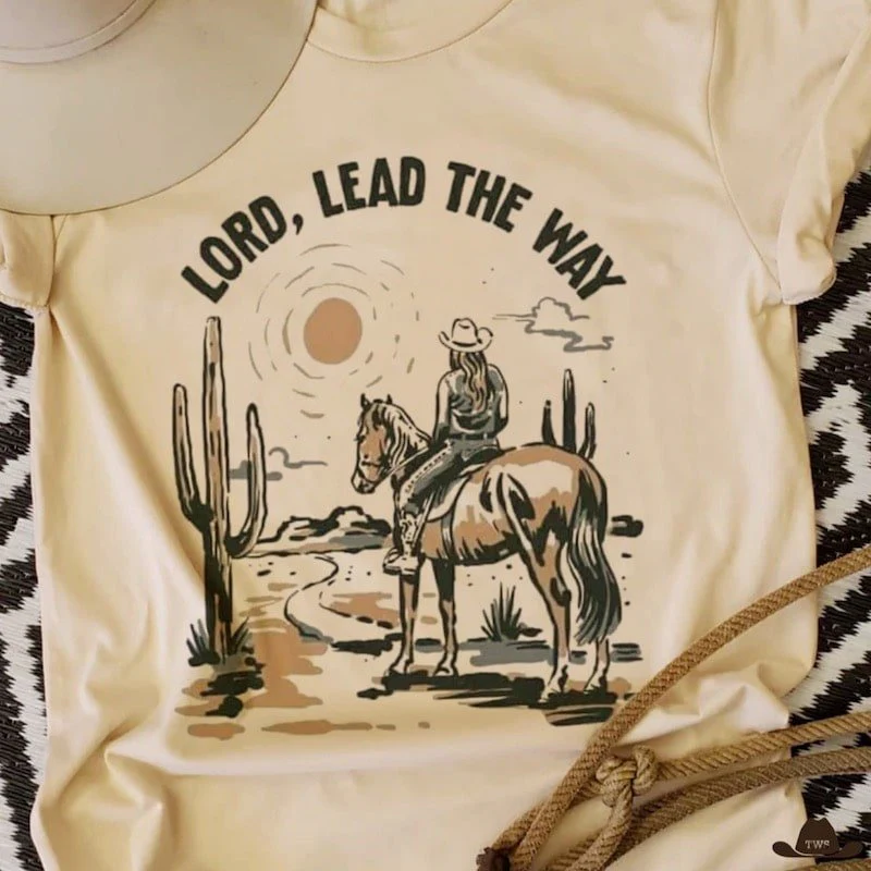 T-Shirt Western Lead The Way