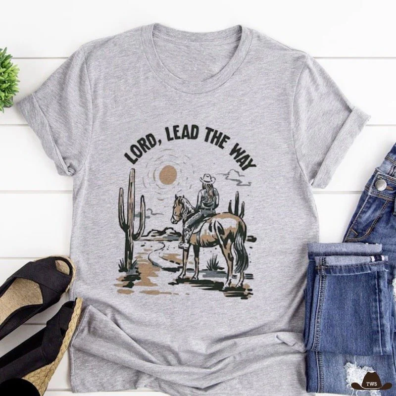 T-Shirt Western Lead The Way – Image 4