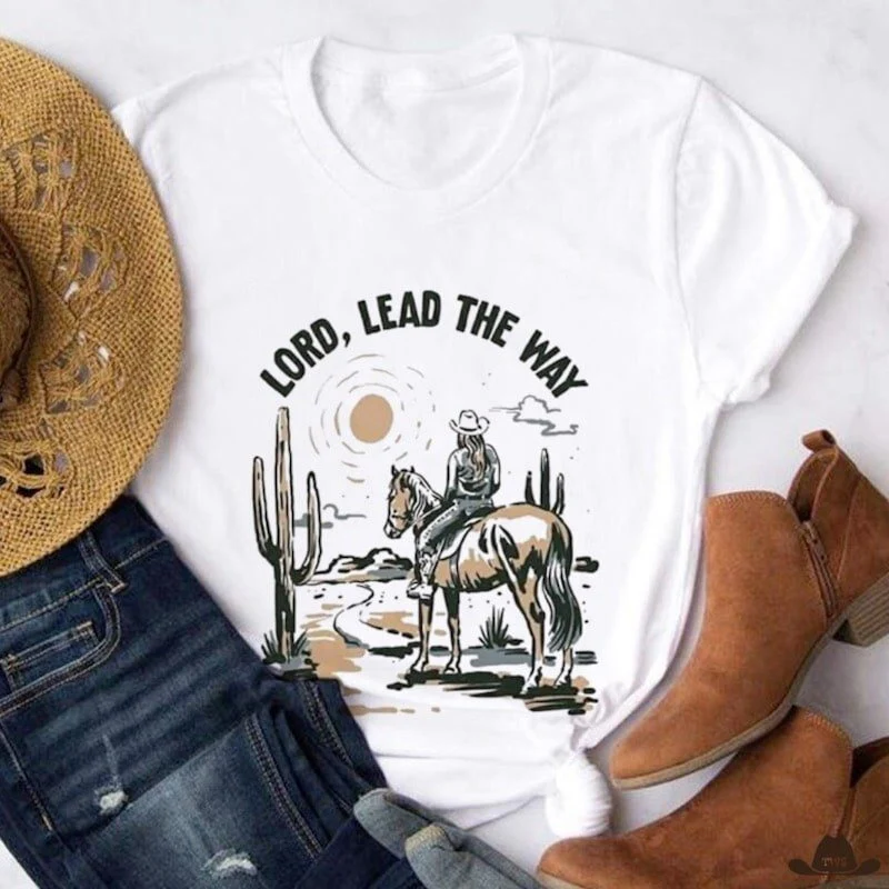 T-Shirt Western Lead The Way – Image 3