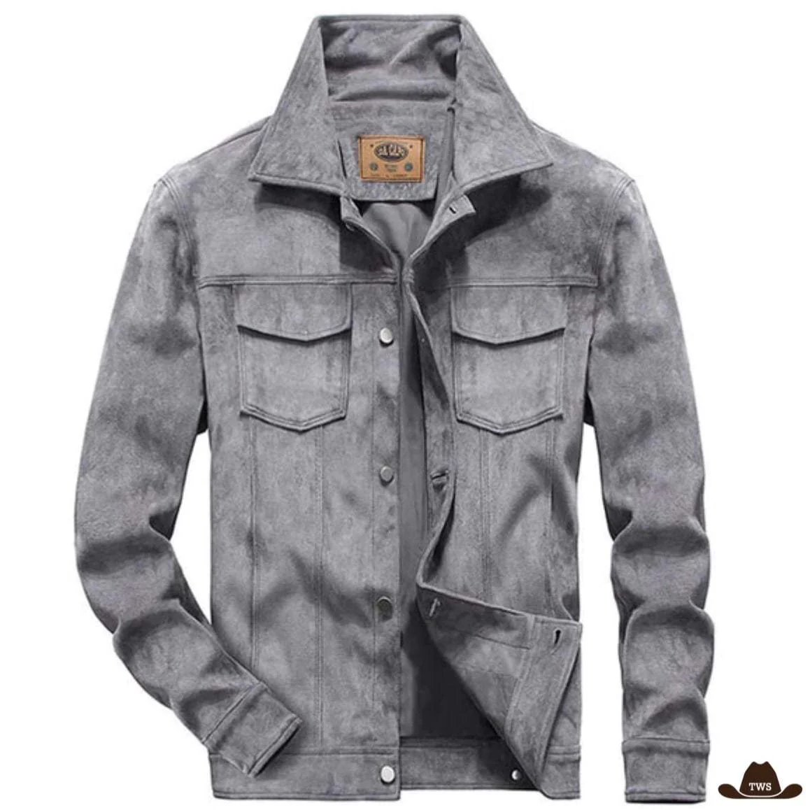 Veste de Cowboy Marron Homme – Image 5