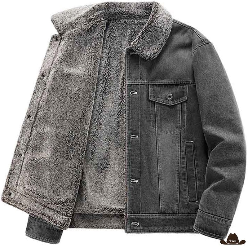 Veste en Jean Moumoute Cowboy – Image 3