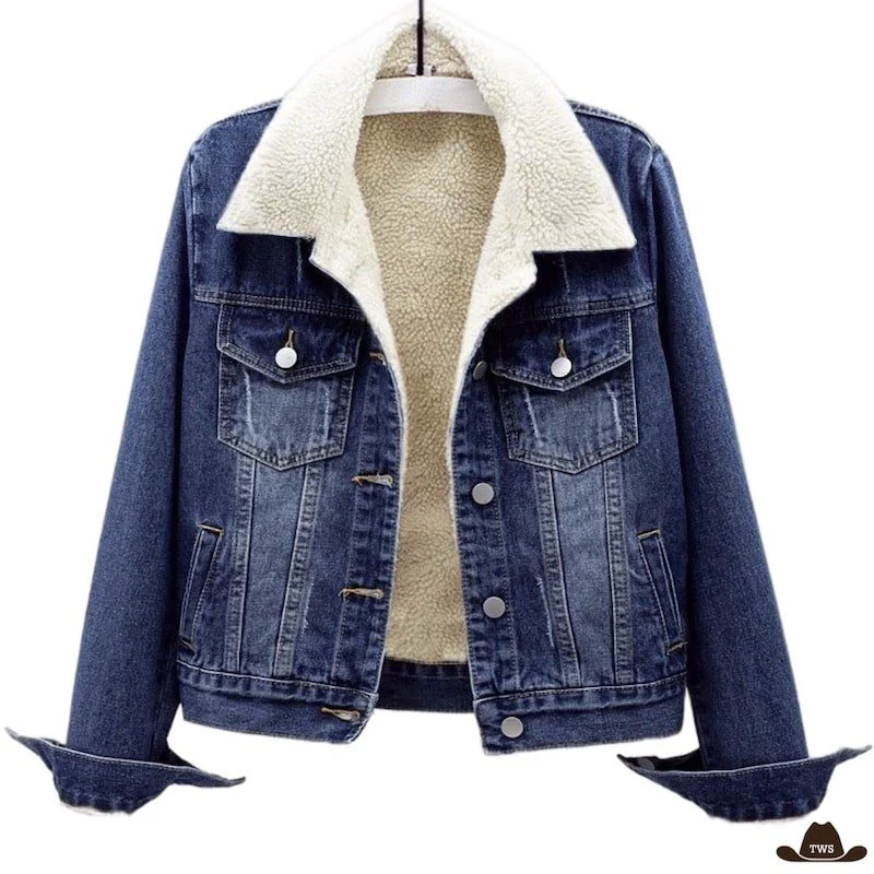 Veste Fourrée Western Femme – Image 2