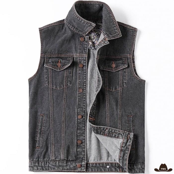 Veste Jean Homme Cowboy – Image 4