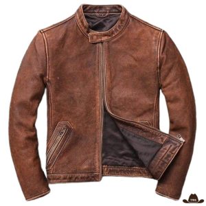 Veste Western en Cuir